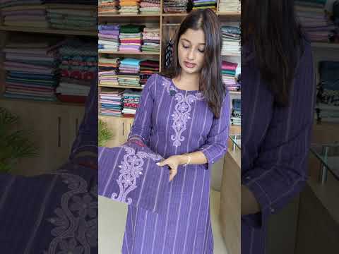 Pure Cotton A-line Kurti