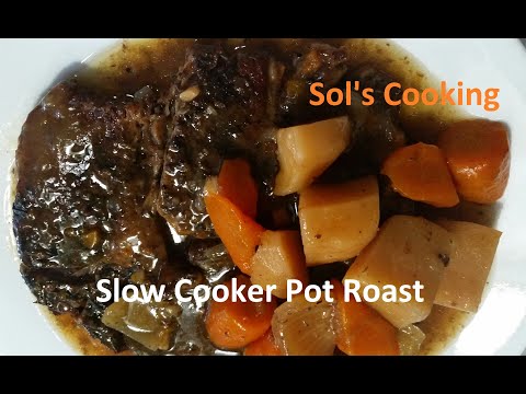 THE ULTIMATE SLOW COOKER POT ROAST EASY RECIPE