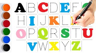 abcd | alphabets learning with zav | learn english word for toddlers #kidssong