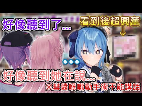 【Hololive】彗醬去郊狼家看到某東西興奮到讓TOWA和郊狼產生了幻聽w【博衣こより】