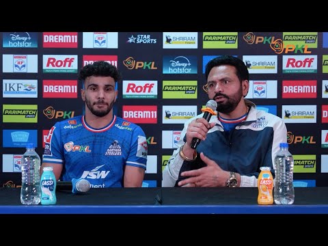 Shivam Patare played well against Sunil and Parvesh | Press Conference: December 22 | PKL Season 11