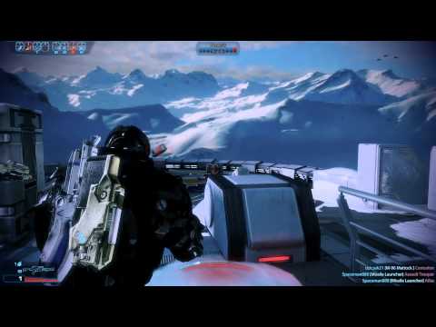 Mass Effect 3 Multiplayer  Demo - Firebase White - Bronze - Soilder (1080p)