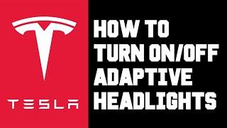 Tesla How To Turn On Adaptive Headlights - How To Tell Difference Matrix LED vs. Standard Headlights