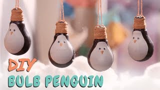 The Art Room Bulb Penguin Bulb Craft Ideas Easy & Fun Crafts for Kids