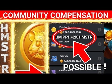 Hamster Kombat Community Compensation Possible - How Much Each Users Could Get