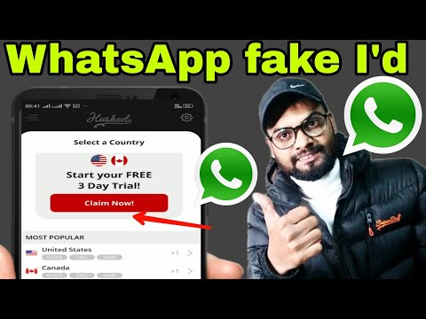 how to make WhatsApp with Canadian 🇨🇦 numbers | Canada ke number se WhatsApp kaise banaye 2024 hindi