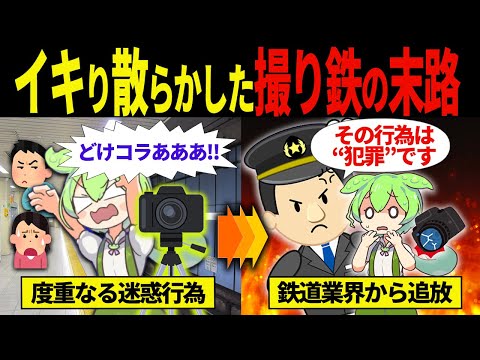 【実話】一線を超えてしまった撮り鉄ずんだもんの末路【ずんだもん＆ゆっくり解説】