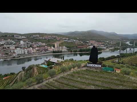 Drone video from Quinta da Pacheca winery to the Douro