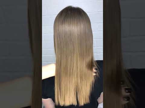 Keratin hair straightening 🔥 healthy hair 🔥 straight hair