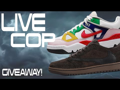 LIVE COP NIGO AF3 LOW STOCK NUMBERS & TRAVIS SCOTT JORDAN 1 LOW DONE FOR