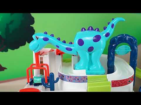 Multi-Storey Car Park Parking Dinosaur Toy (With Light and Music) | YuYu Collection