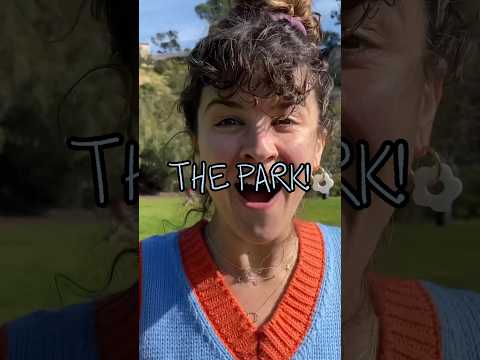 The PARK! 🌳🧺 #toddlerlearning #preschool #babylearningvideos