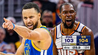 WILD ENDING 😱 Suns vs Warriors FINAL 2 MINUTES 🔥