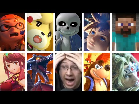 Every Super Smash Bros. Ultimate Reaction Compilation!