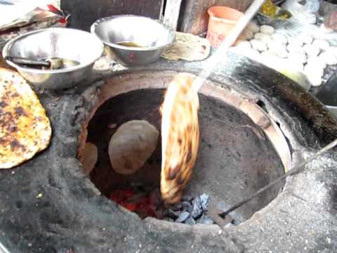 Aloo Naan - Old Delhi, India Street Food