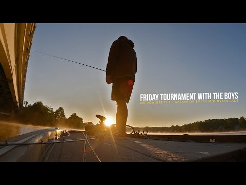 Fishing Guide Challenges me on Smith Mountain Lake🤘🏽