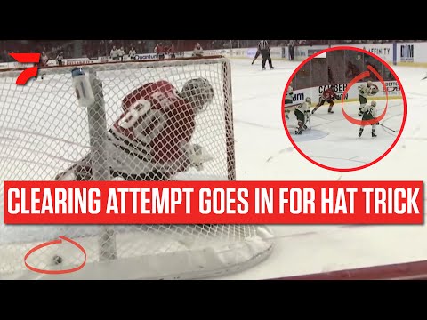 GOTTA SEE IT: Brendan Gaunce Hat Trick Goal Beats Goalie From Other End Of The Ice