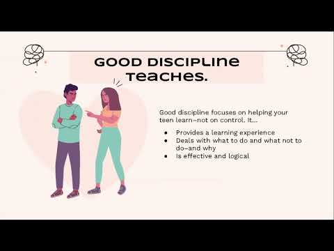 Positive Discipline for Teens Video