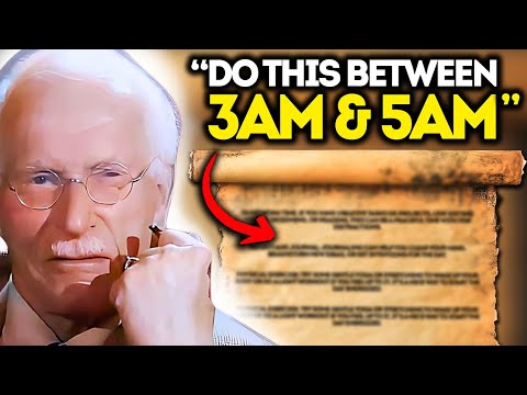 If You Wake Up Between 3AM & 5AM, DO THESE 3 THINGS! (Carl Jung)