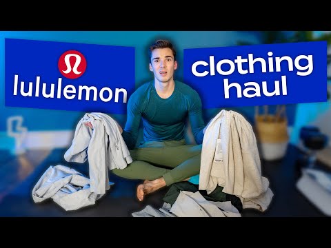 Men's Lululemon CLOTHING HAUL Winter 2021 | PRIDEFIT