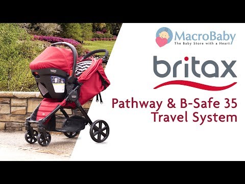 Britax Pathway & B-Safe 35 Travel System - Demo Stroller | MacroBaby