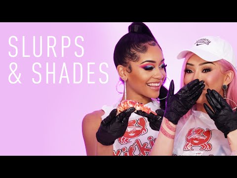 SLURPS & SHADES: Saweetie and Nikita Dragun