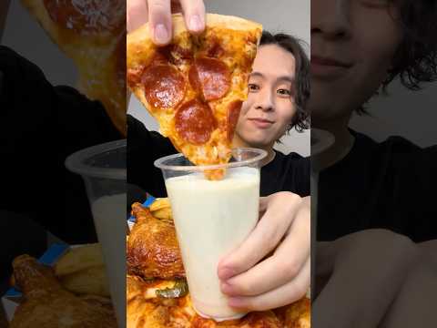 ペパロニピザ🍕#shorts #pizza #mukbang #asmr #咀嚼音