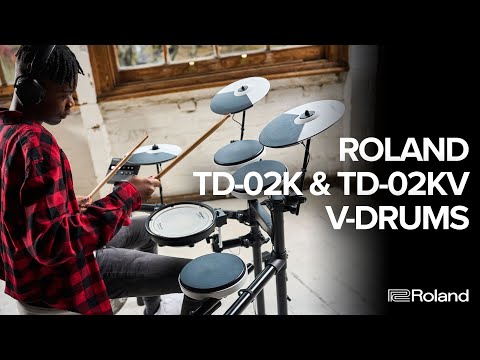 Roland TD-02K & TD-02KV Drum Kits Overview