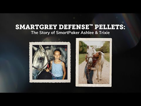 SmartGrey Defense Pellets: The Story of SmartPaker Ashlee & Trixie