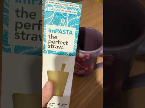 Dollar Tree find, are imPasta straws worth it? #productreview #pastastraw #dollartreefinds