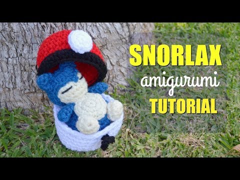 Snorlax Amigurumi Tutorial | Pokemon Crochet | Free Pattern