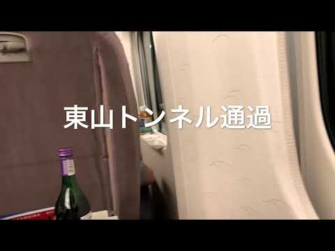 東海道新幹線 のぞみ42号 新大阪〜新横浜 薄暮〜夜景車窓 2019年5月22日乗車