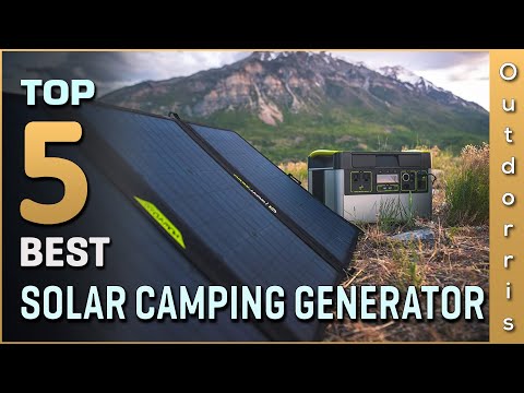 Top 5 Best Solar Camping Generators Review [2023]