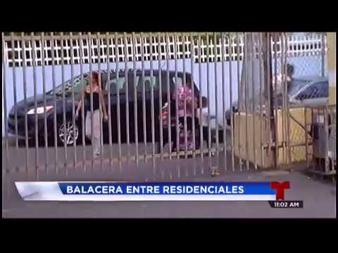 Balacera entre residenciales