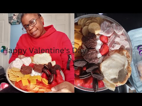 Kids' Valentine's Day Snack Board Surprise!