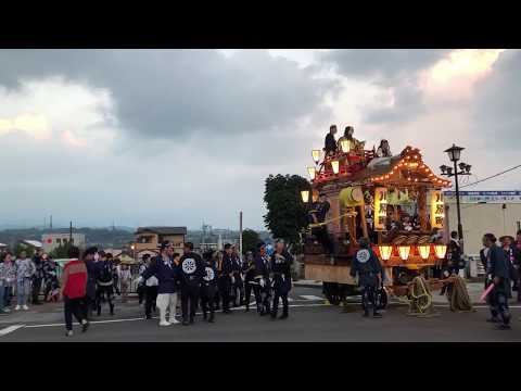 渋川山車まつり2018  川原町  南町  裏宿