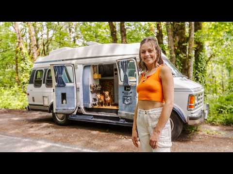 She Left Everything to Live Affordably in her Camper Van