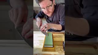 Knife Sharpening 101 - How to sharpen using a wet stone