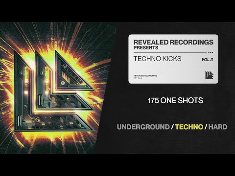 Techno Kicks Vol. 3 (Sample Pack) Warehouse Techno, Big Room Techno, Hard Techno | Revealed