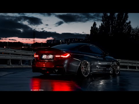 Bagged BMW M4 | Rainy Night | 4K