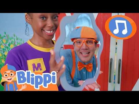 The Body Song! |  Blippi Dove Self Esteem Project | Kids Cartoons | Party Playtime!