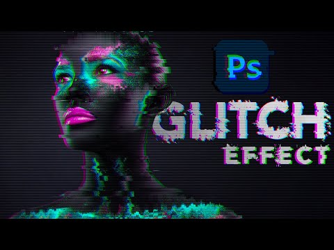 How To Glitch Images & Text In Photoshop (The Glitch Effect)