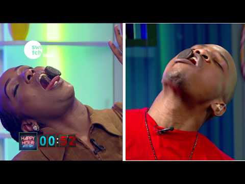 Kush failed this challenge, Shaffie, DNG and Teacher Wanjiku on EAT THE COOKIE | HAPPY HOUR