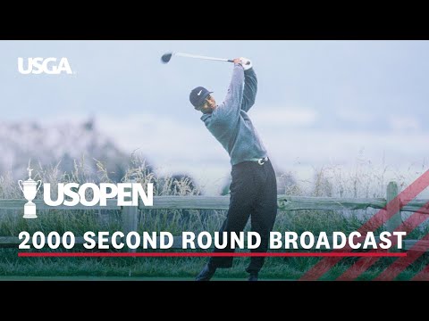 2000 U.S. Open (Round 2): Tiger Woods Propels up the Leader Board at Pebble Beach | Full Broadcast