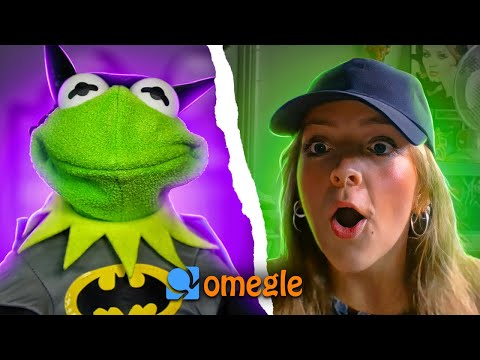 Kermit goes on Omegle as The Batfrog