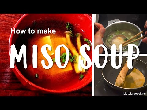 How to cook "MISO SOUP" at your home. | Homemade Japanese food | Simple & Easy recipe