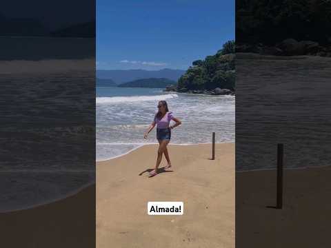 Praia da Almada #ubatuba #trip #viagem #beach #praia #praiasdobrasil #saopaulo