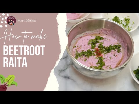 Beetroot Raita - Easy & Delicious!