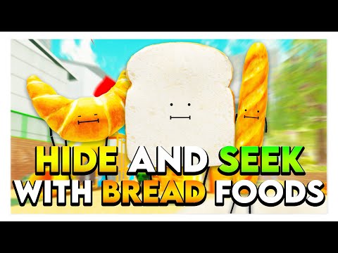 Roblox SECRET STAYCATION HIDE & SEEK WITH BREAD FOODS! 🥖