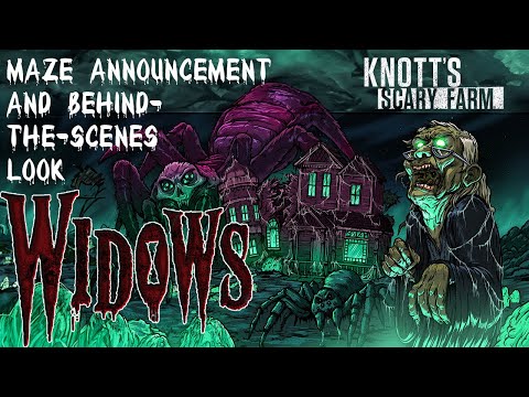 Widows | Knott's Scary Farm 2024 New Maze Announcement